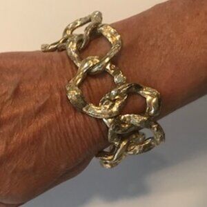 Linked Circle Bracelet by Joanne Cooper created in 1970's